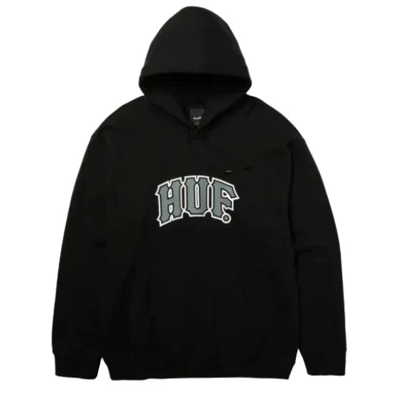 Huf Classic Arch Hoodie Black