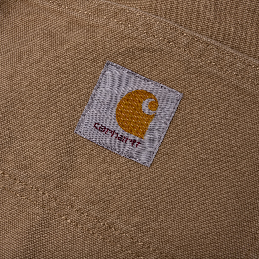 Double Knee Pant Aged Canvas Peanut