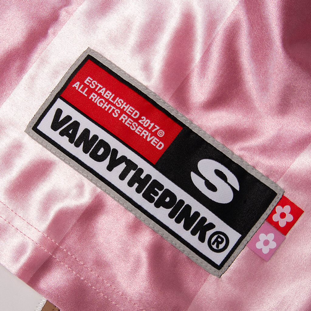 Eye Logo Stripe Jersey Pink