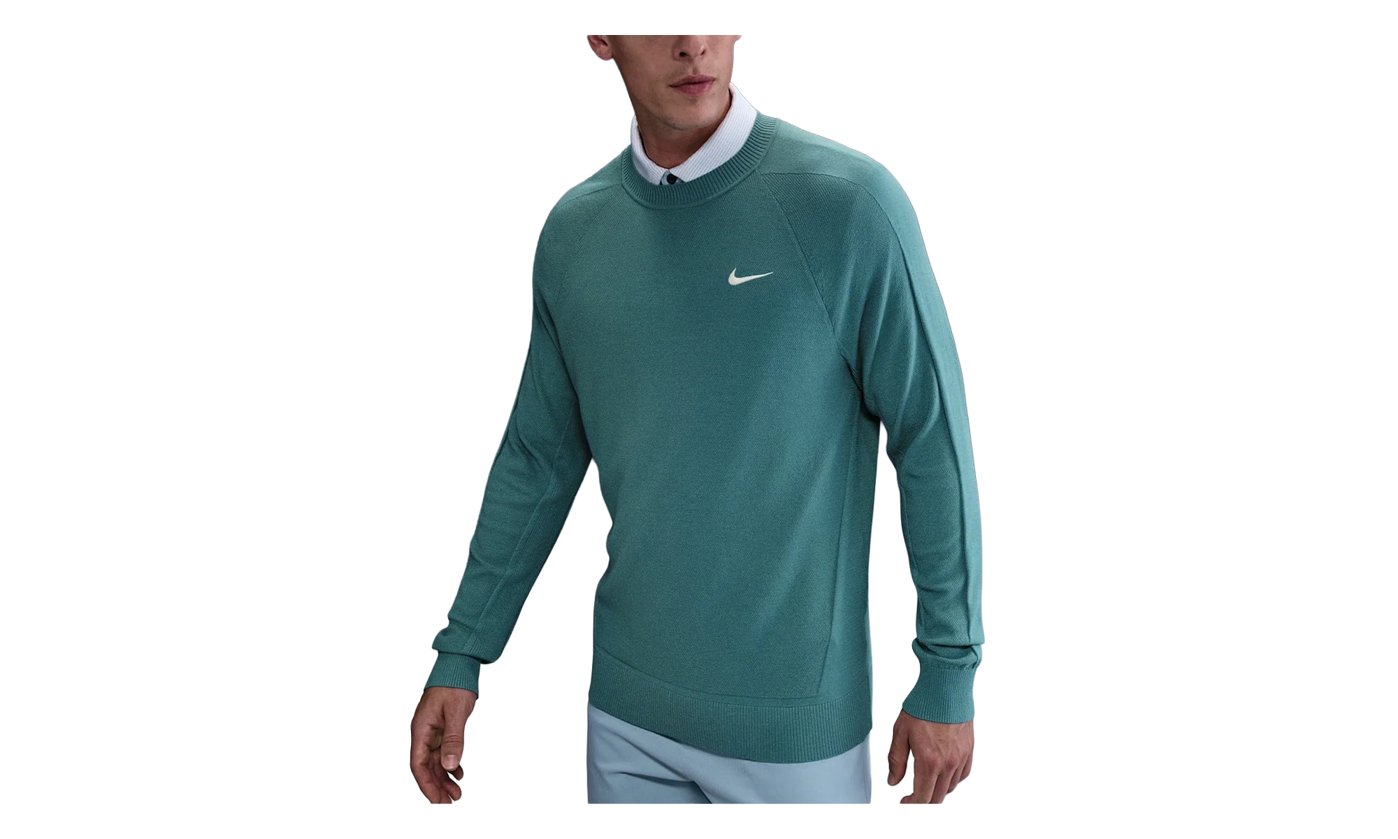Tour Sweater Knit Crew "Mineral Teal / Pale Ivory" FQ8832 379