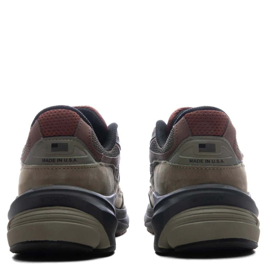 Made in USA 990v6 Dark Camo Rich Oak Black Cement
