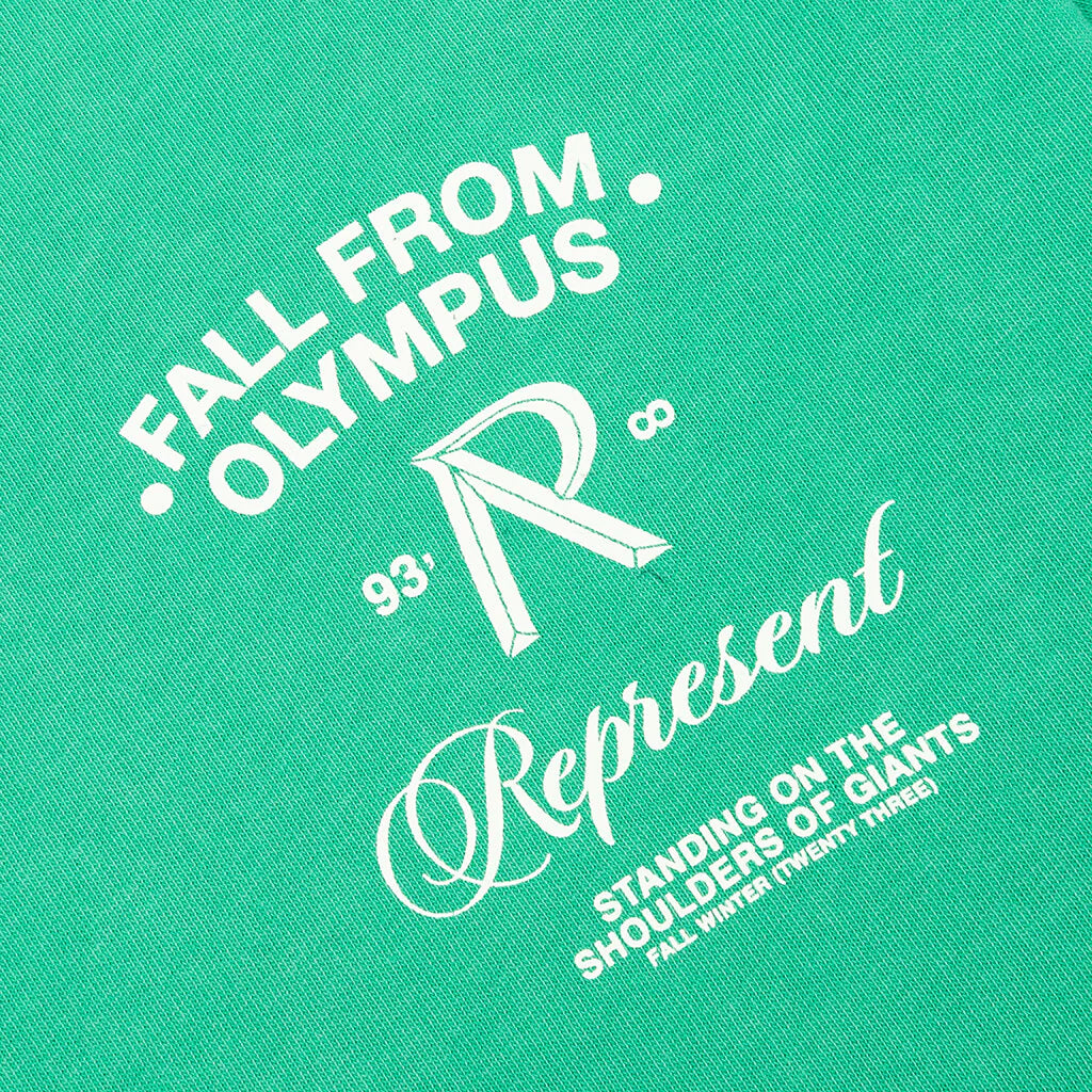 Fall From Olympus T Shirt Island Green
