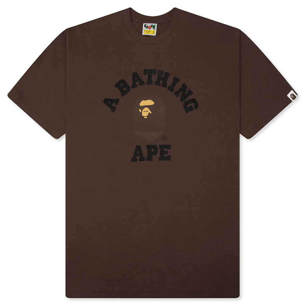 College Tee Brown