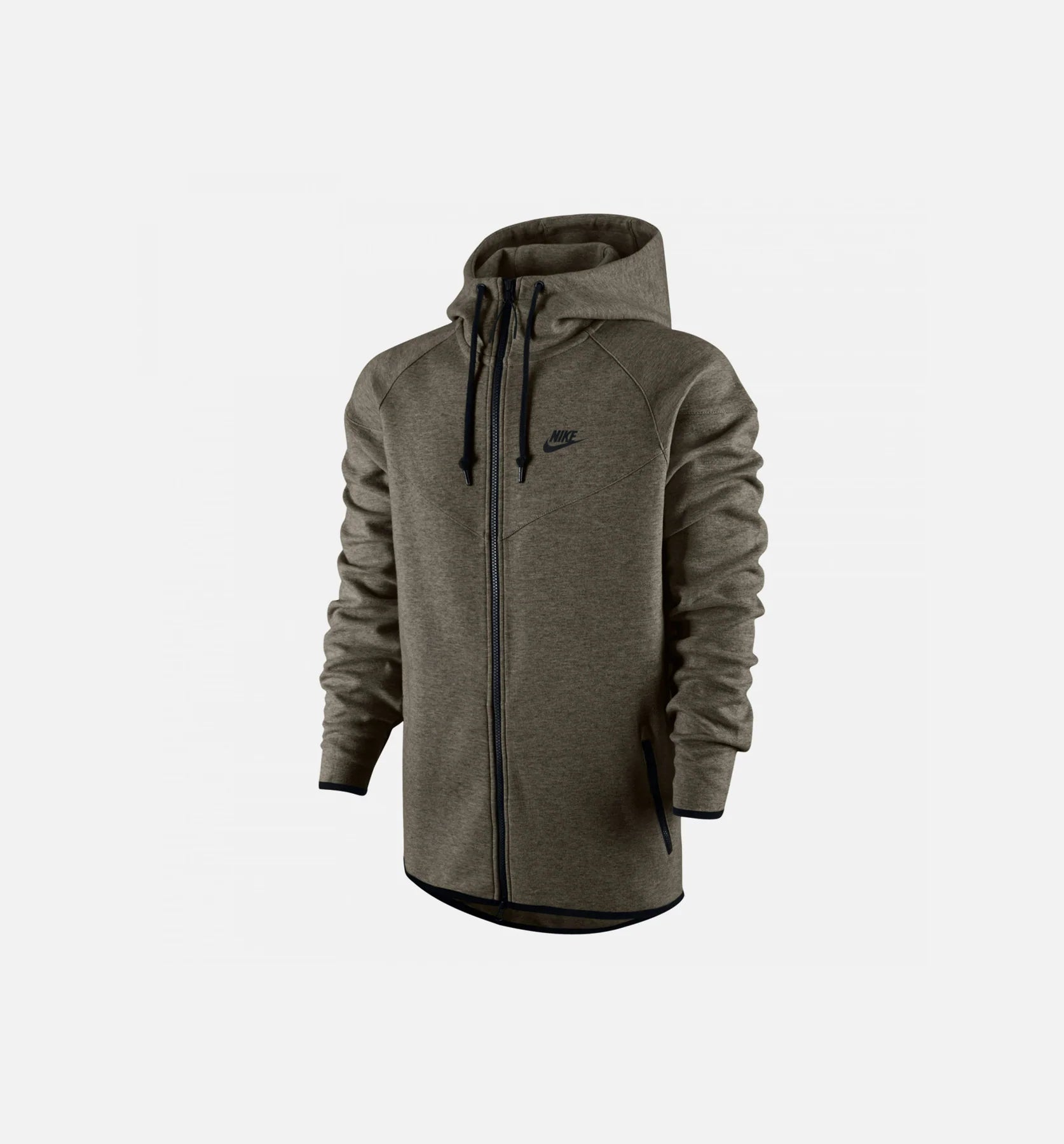 Tech Fleece Windrunner Cargo Khaki Black Heather Black