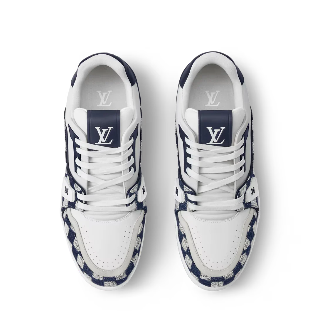 LV Trainer White Navy