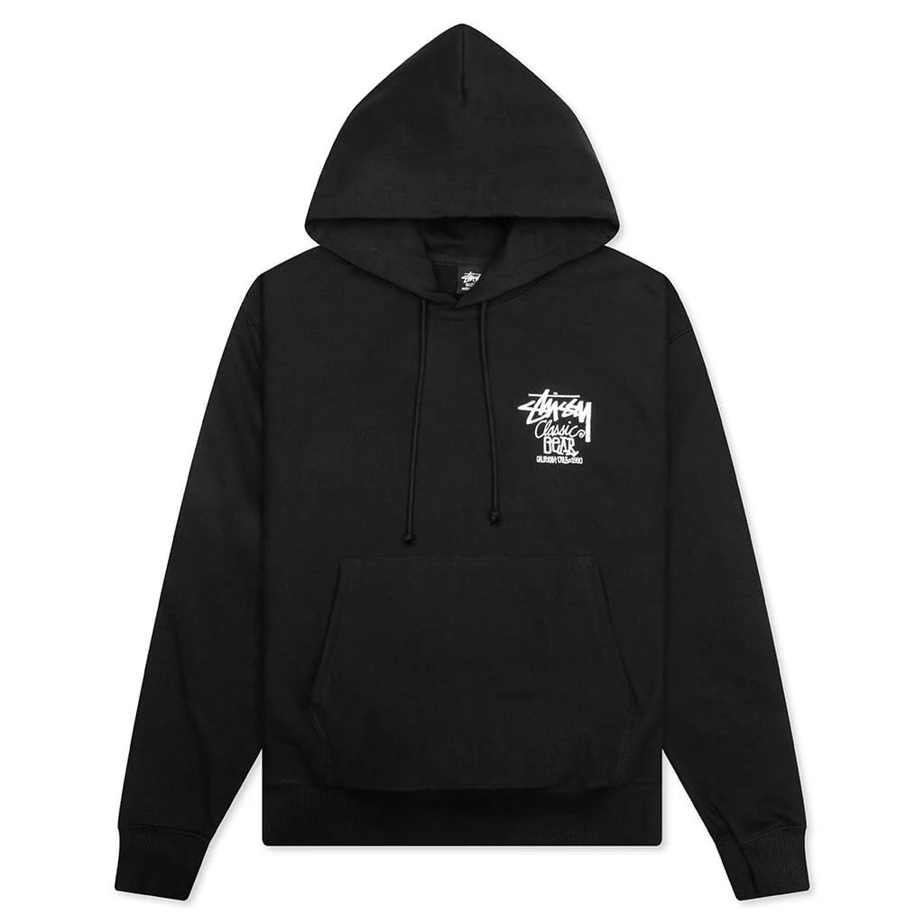Classic Gear Hoodie Black