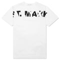Inverted Logo S S Tee White