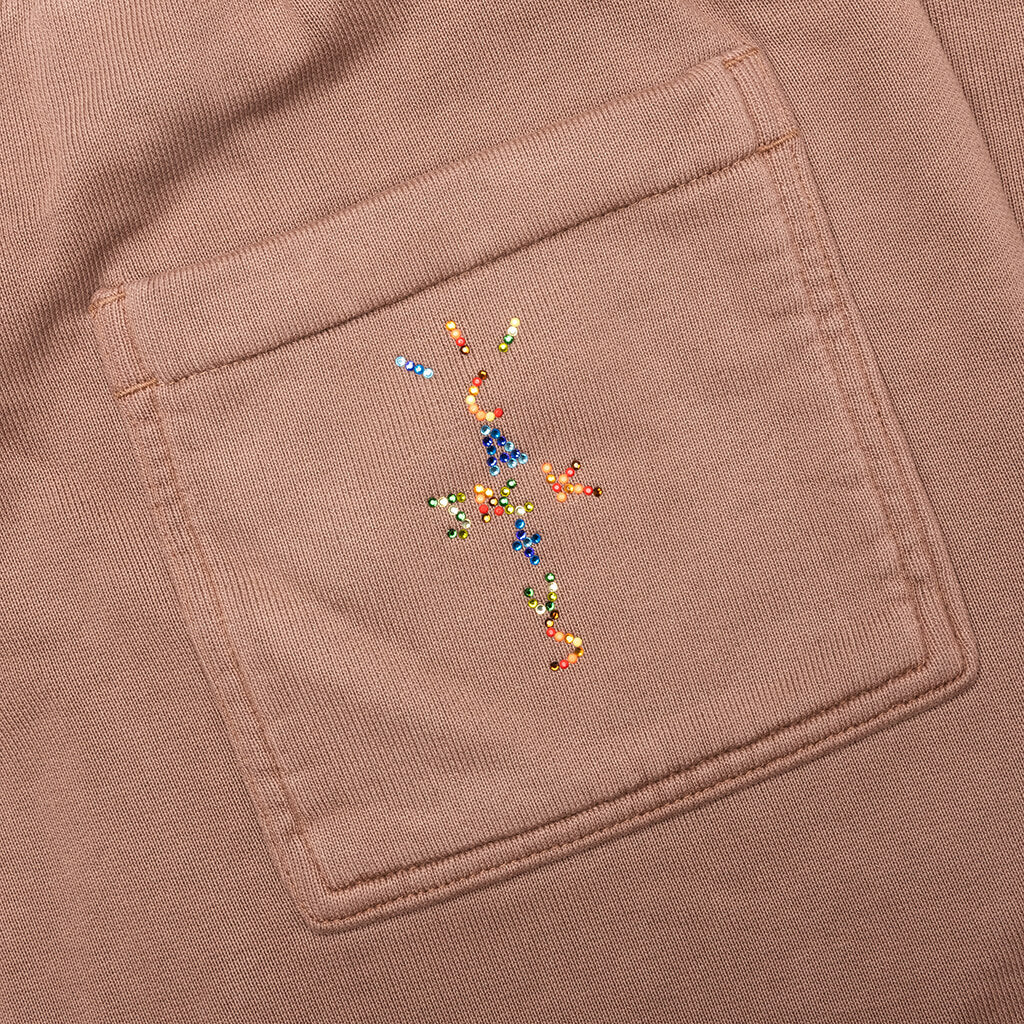 Jordan x Travis Scott Fleece Pants Archeo Brown