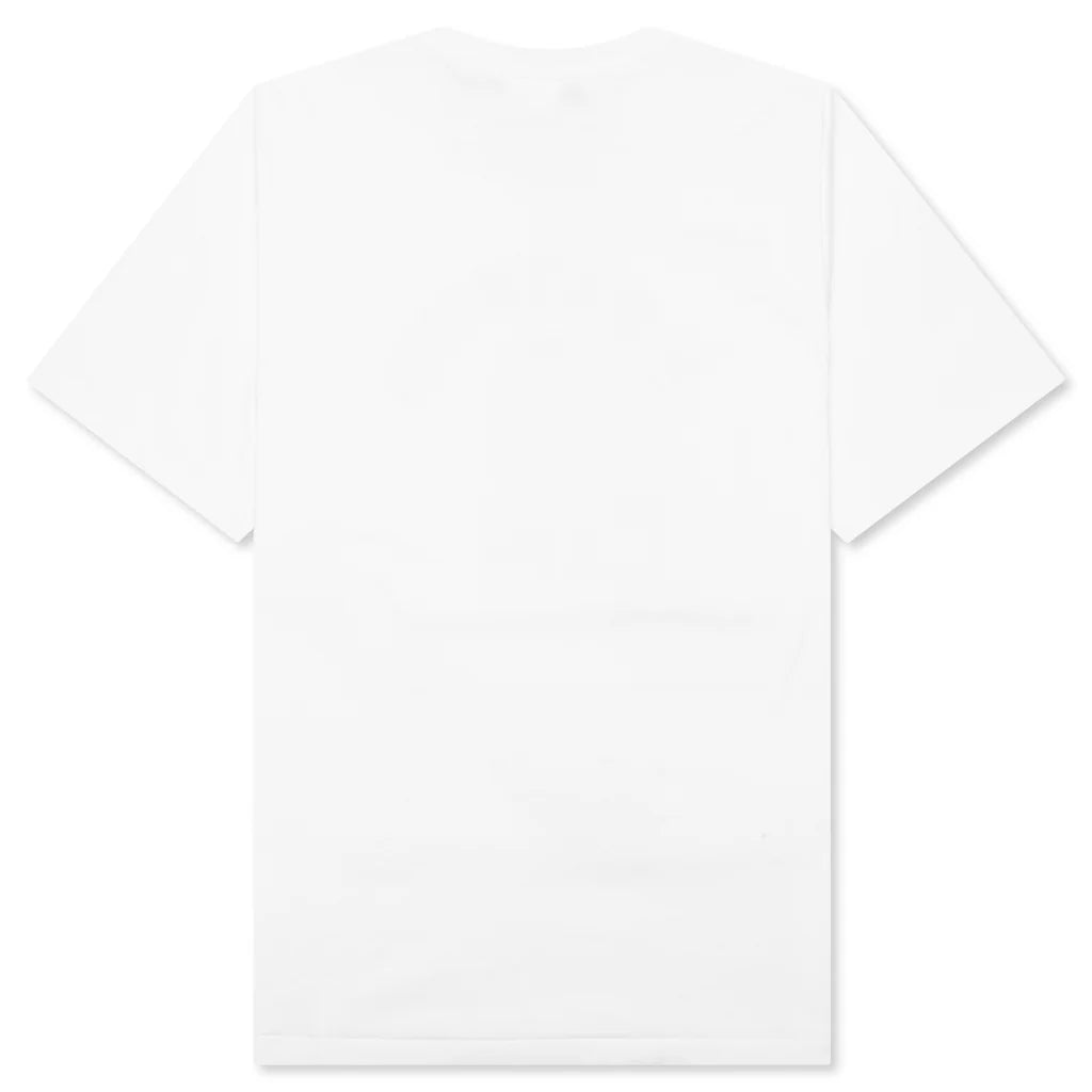 Mad Flame Ape Head Tee White