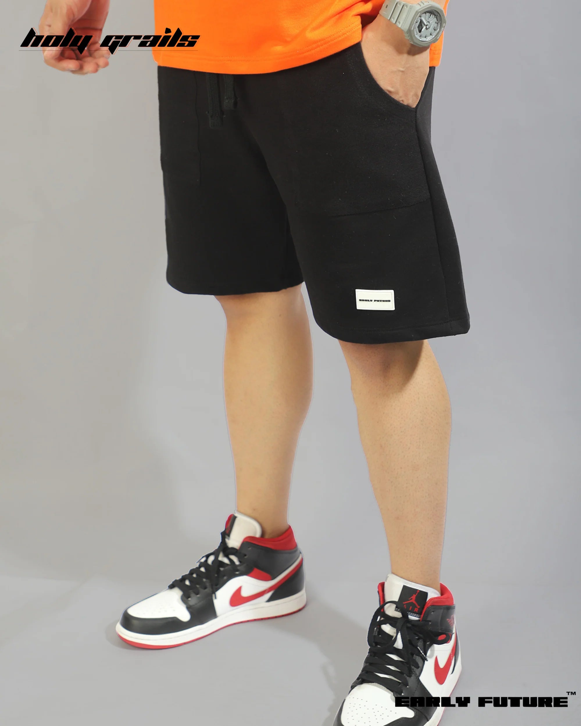 Jet Black Shorts HG x Early Future