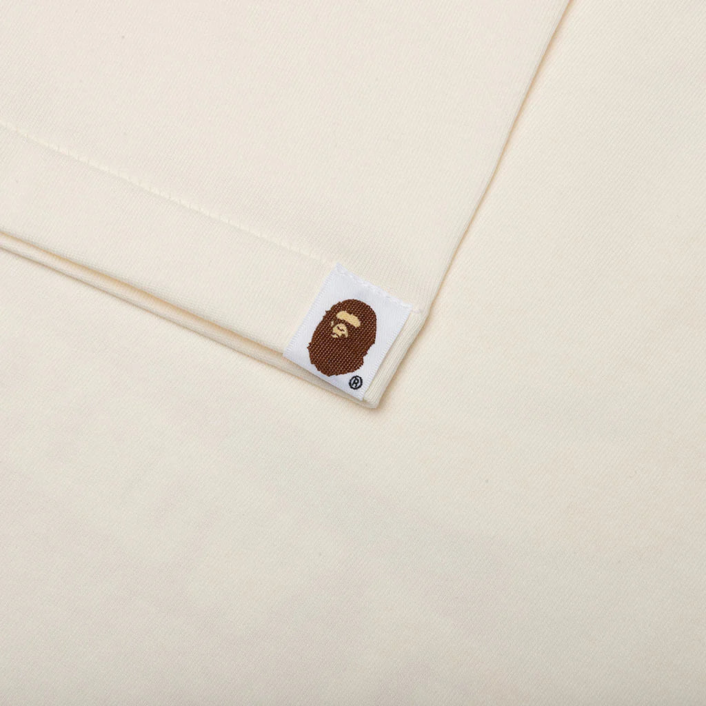 Bathing Ape Relaxed Fit Tee Ivory