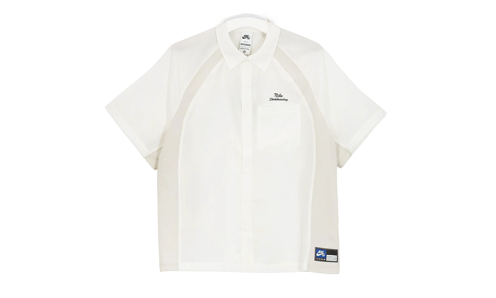SB Dri-FIT Woven SS Bowler T-Shirt "Sail / Light Bone / Black" HJ2958 133