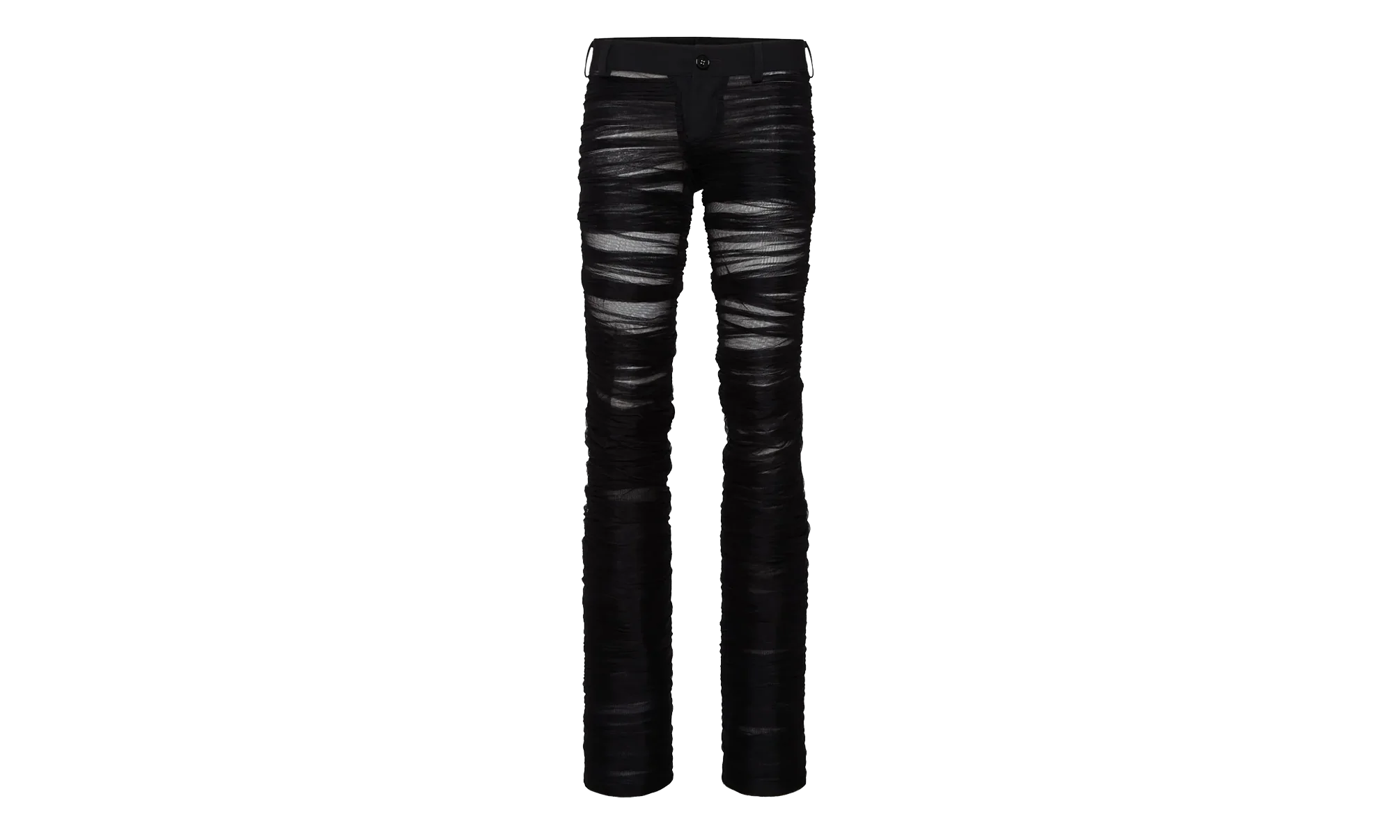 One Seam Draped Sexy Pants WMNS "Black" S72KA1281D35232900