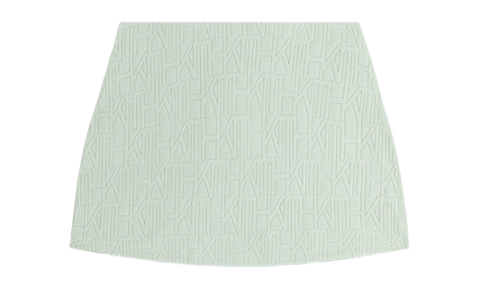 Vera Monogram Towel Skirt "Moss" khw060341 4008