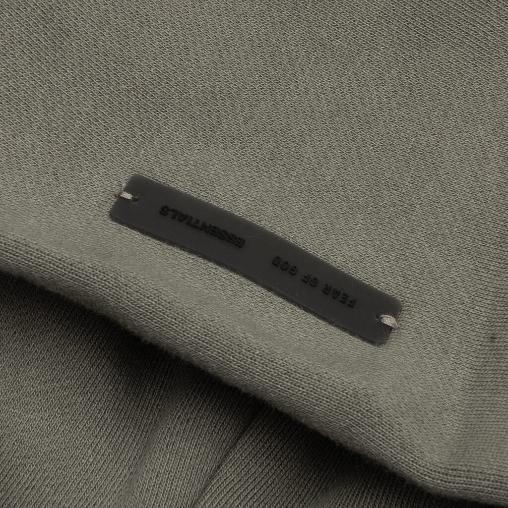 90s Fleece Hoodie Moss