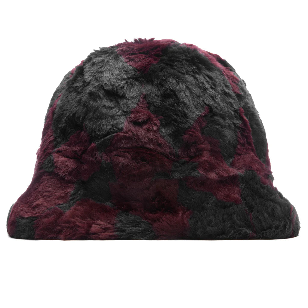 Bermuda Hat Argyle Navy Bordeaux