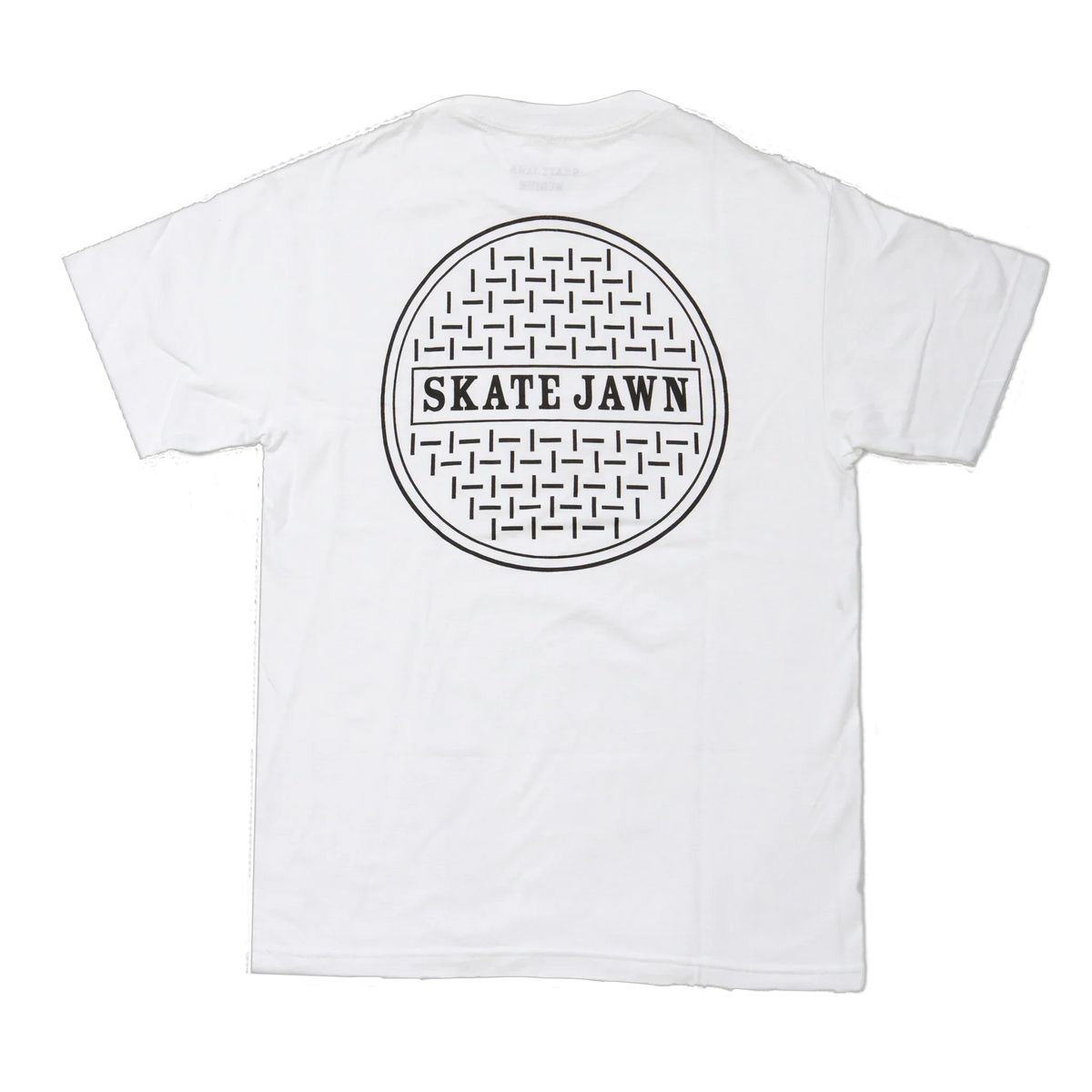 Skate Jawn Sewer Cap Tee White