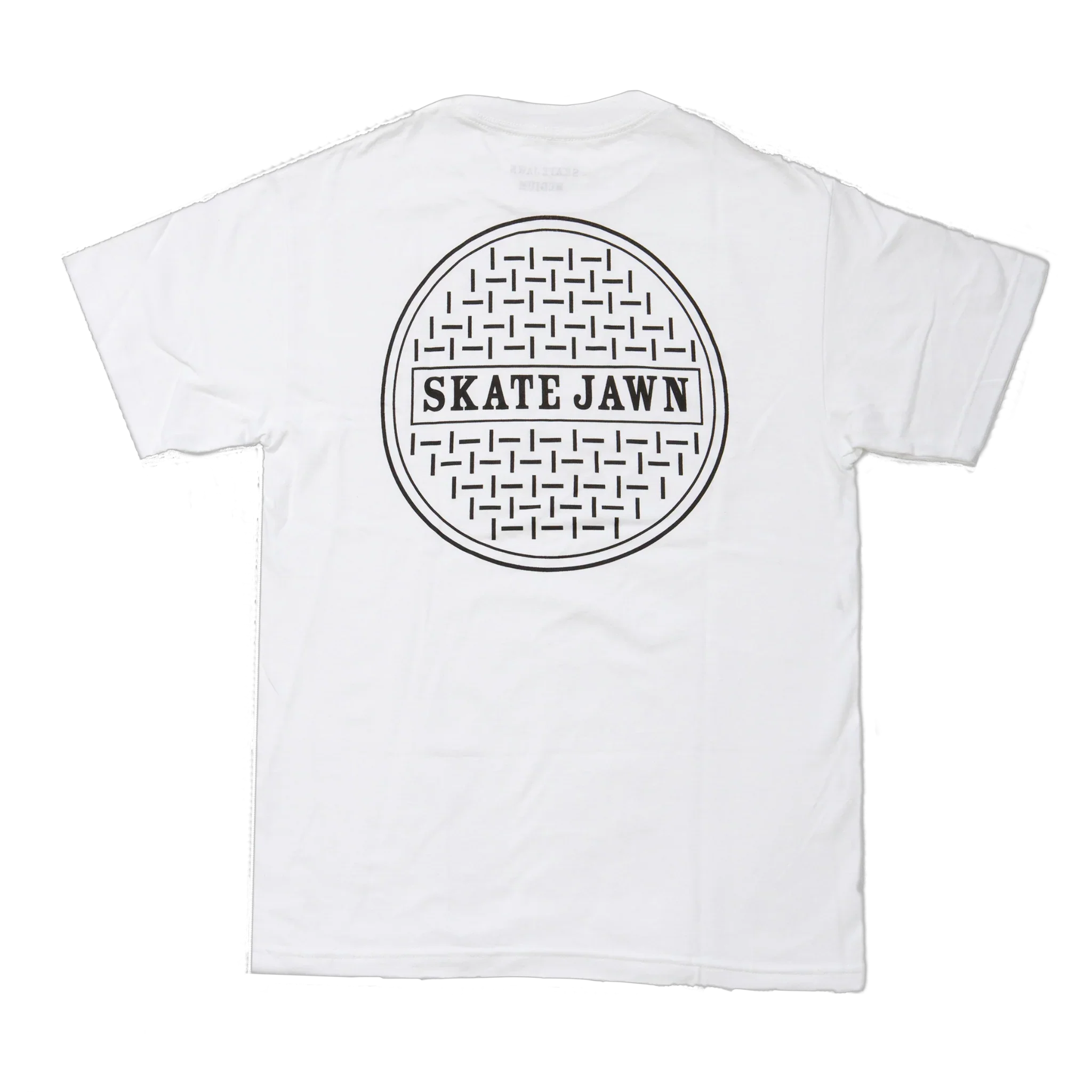 Skate Jawn Sewer Cap Tee White