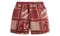 Silk Twill Lewis Shorts "Bitters" KHM060592 697