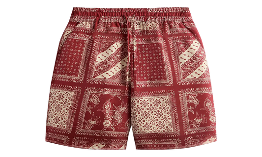 Silk Twill Lewis Shorts "Bitters" KHM060592 697