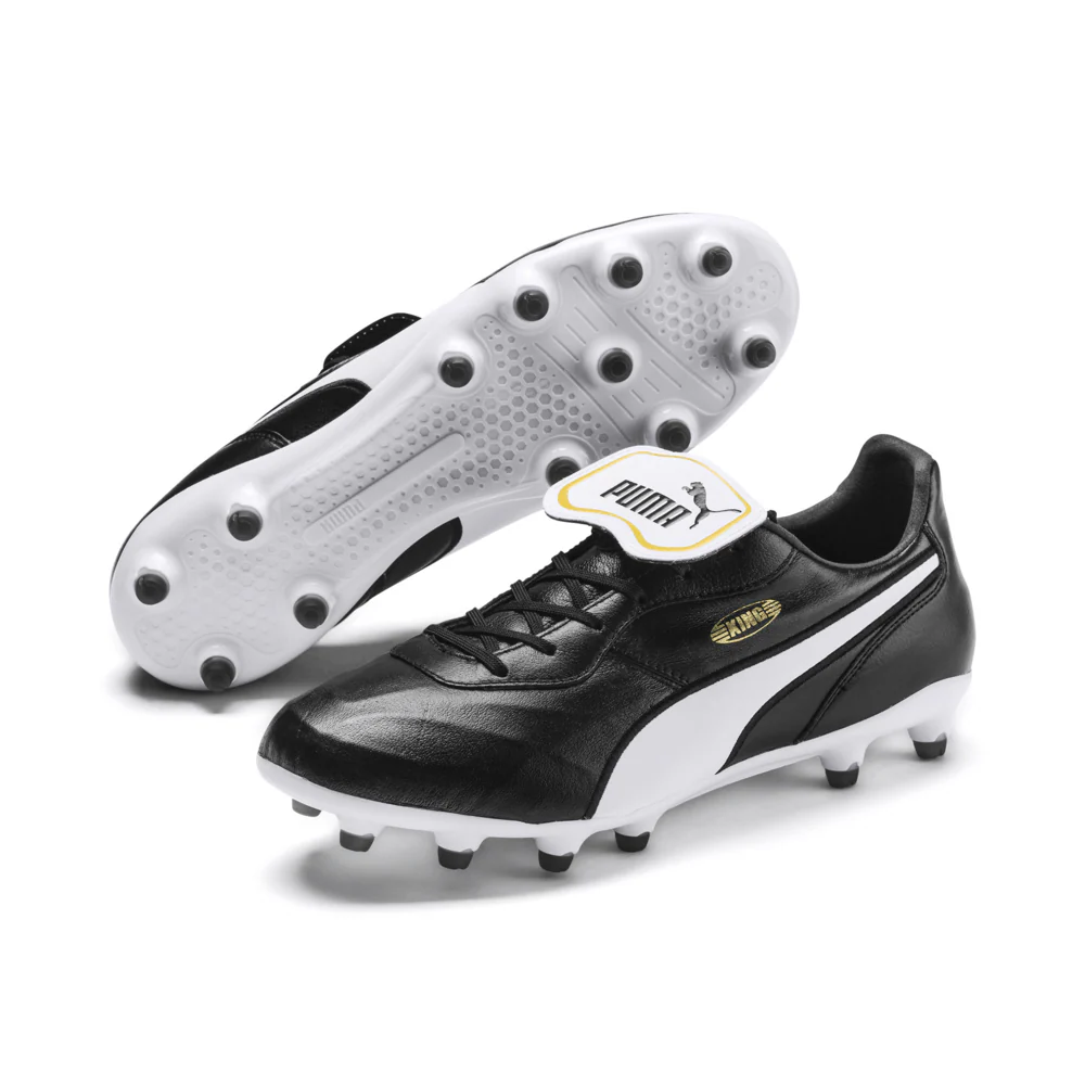 PUMA King Top FG Black White