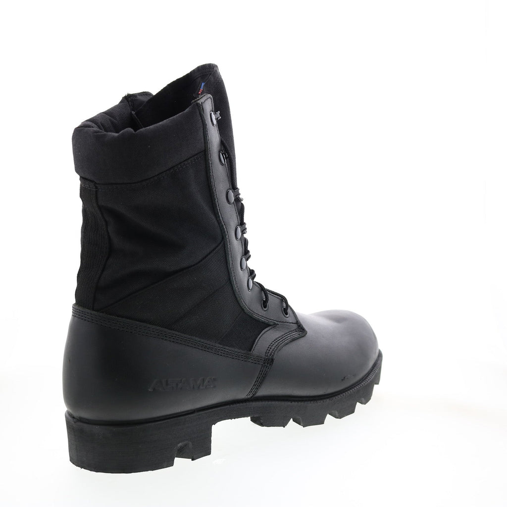 Altama Jungle PX 10.5” 315501 Mens Black Wide Leather Lace Up Tactical Boots