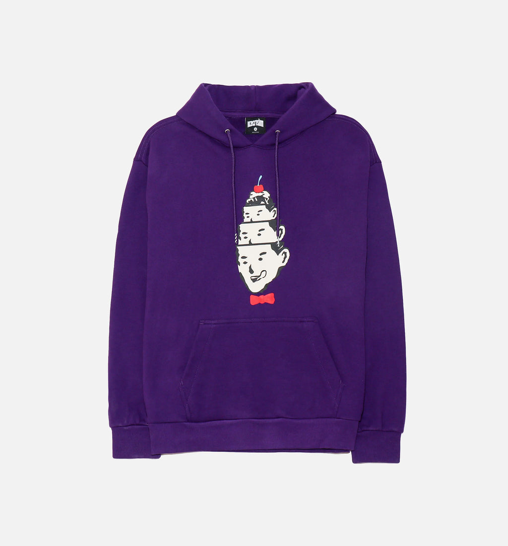 Silver Spoon Mens Hoodie Purple
