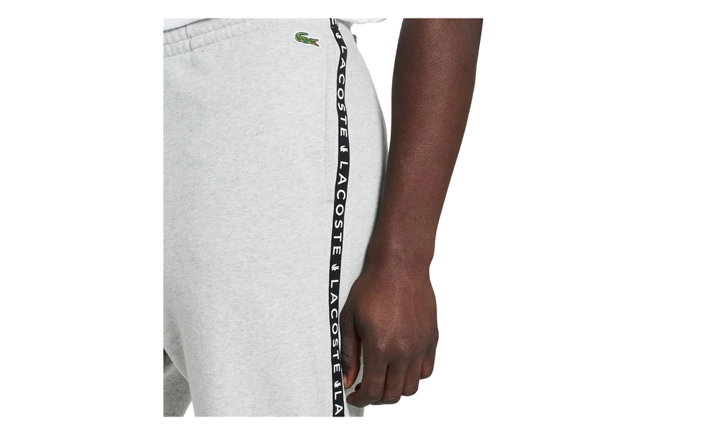 Signature Striped Colorblock Fleece Pants "Grey Chine / Black / White" XH7066 51 SJ1