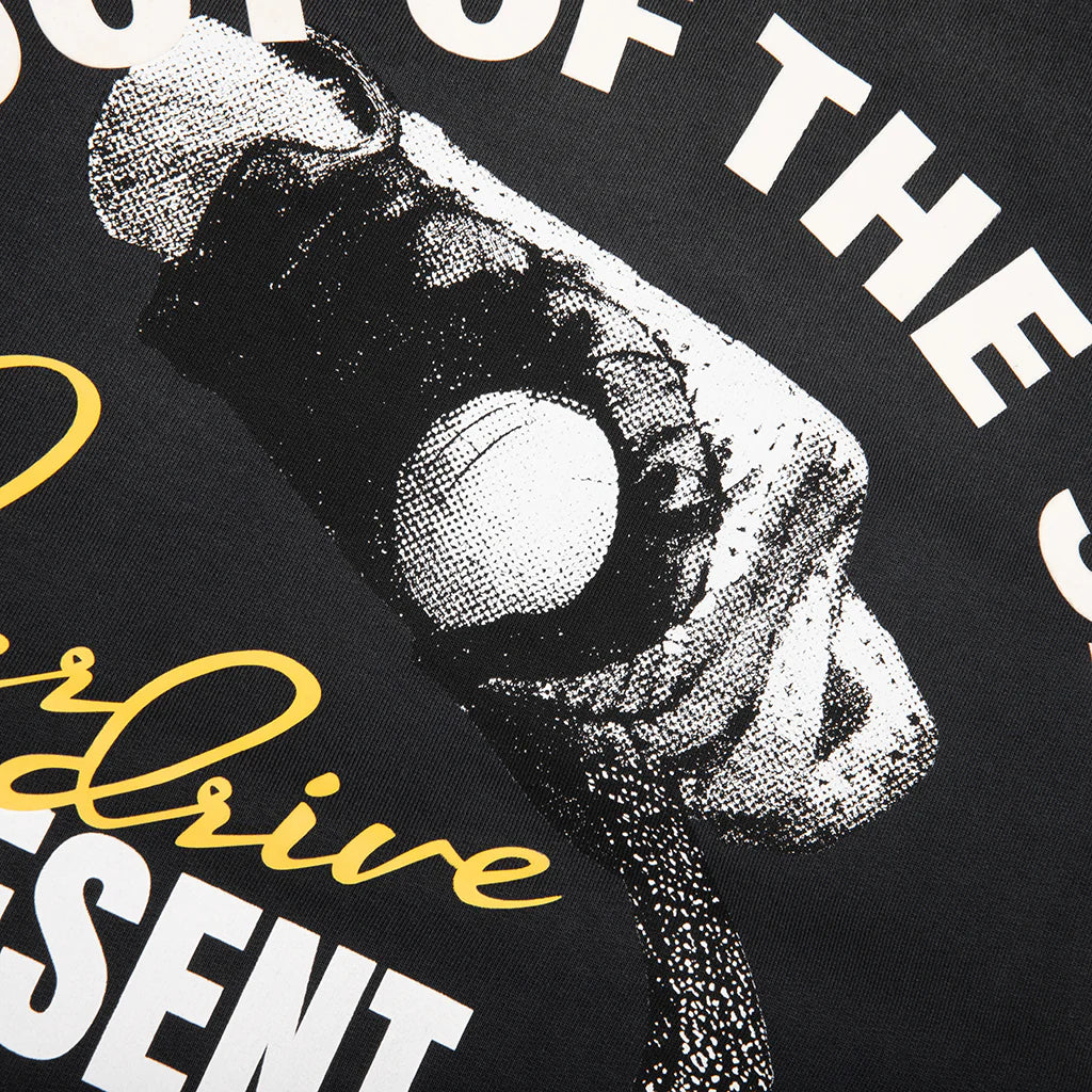 Out Of The Shadows Sweatshirt Stained Black