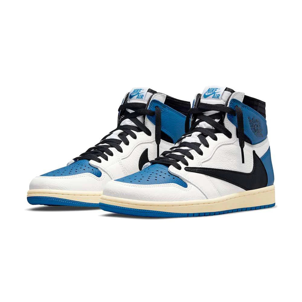 Travis Scott xFragment x Air Jordan 1 High OG SP Military Blue