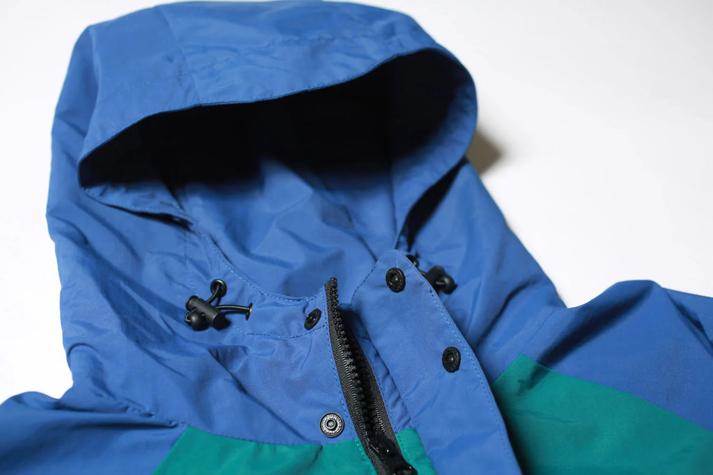 Theories Gale Shell Jacket Blue Green
