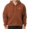 Nike SB Essential Logo Hood Zip Up Cinnamon