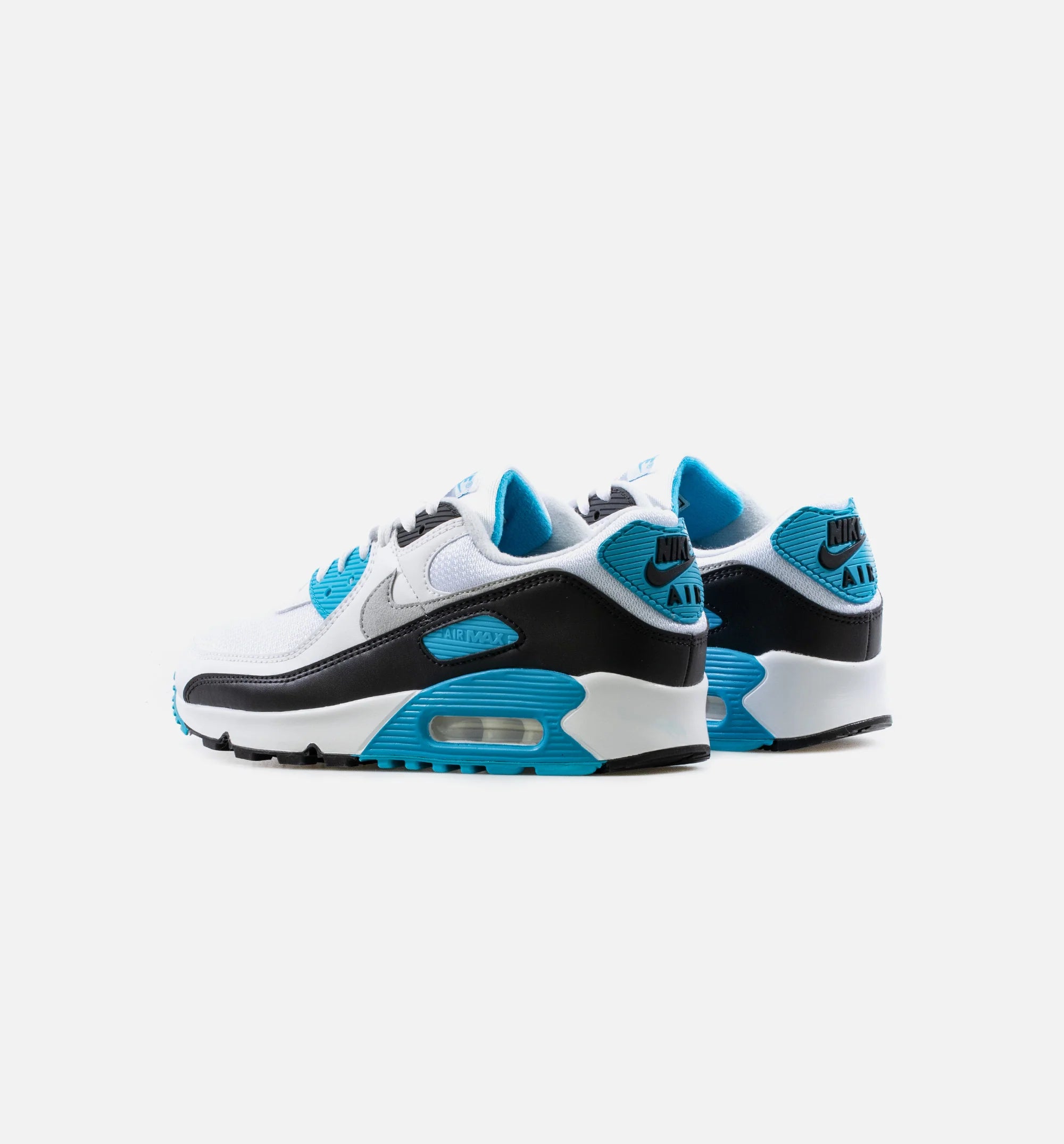 Air Max 90 Laser Blue Mens Lifestyle Shoe Blue White Black