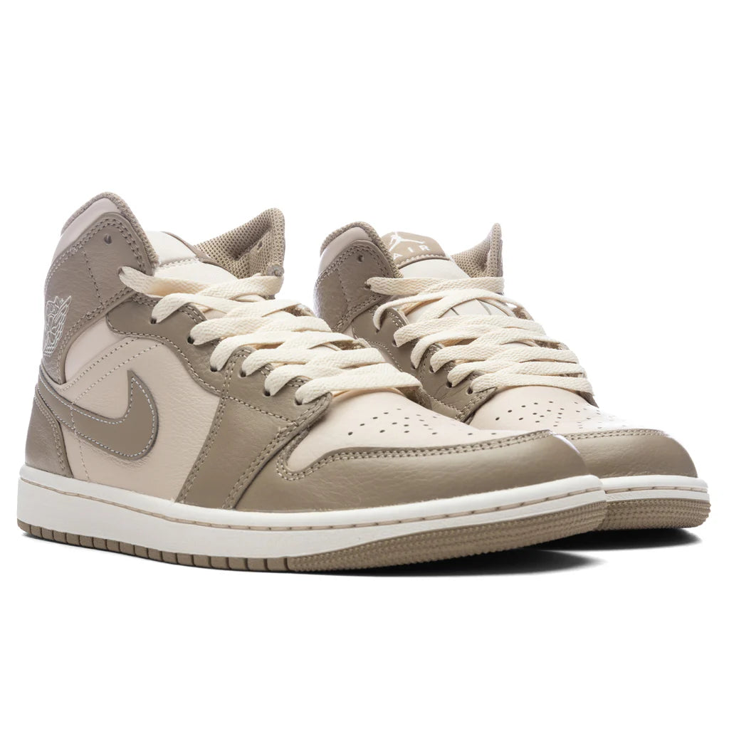 Air Jordan 1 Mid Legend Light Brown Khaki Phantom