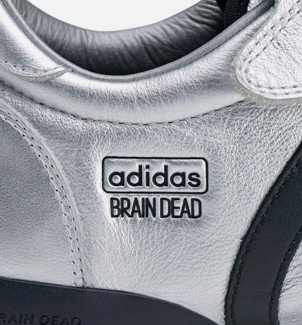Brain Dead x Adidas Taekwondo Mens Lifestyle Shoe Silver Metallic Core Black