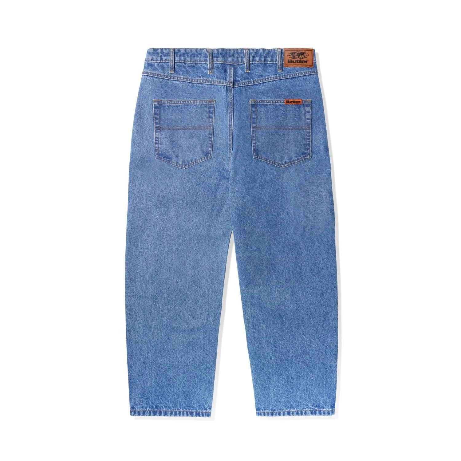 Butter Goods Relaxed Denim Jeans Washed Indigo