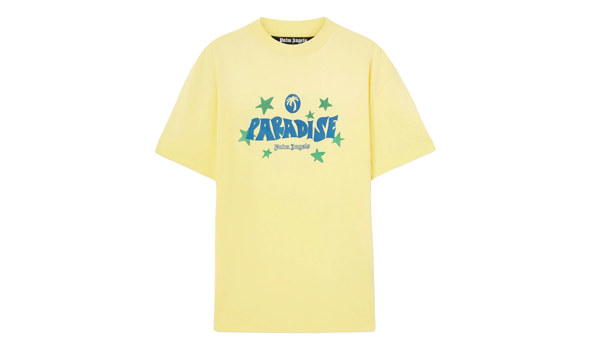 Striped Shoulder Logo Short Sleeve T-Shirt "Multicolor" PMAA071S22JER0014525