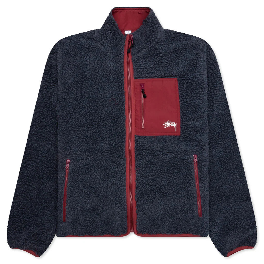 Sherpa Reversible Jacket Smoke