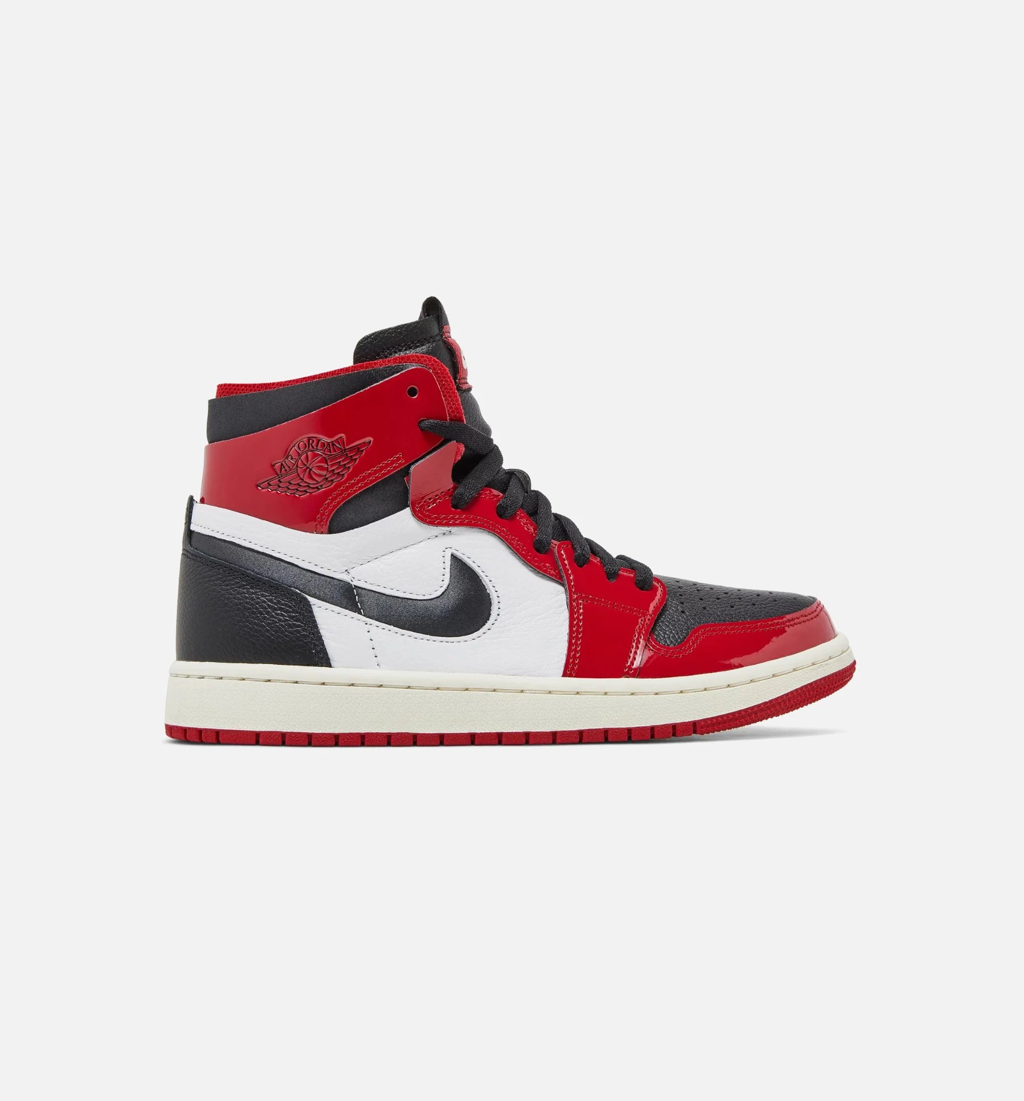 Air Jordan 1 Zoom CMFT Bulls Womens Lifestyle Shoe Black Red Free Shipping
