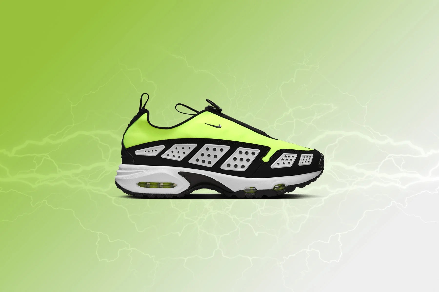 Womens Air Max Sunder Volt White Black