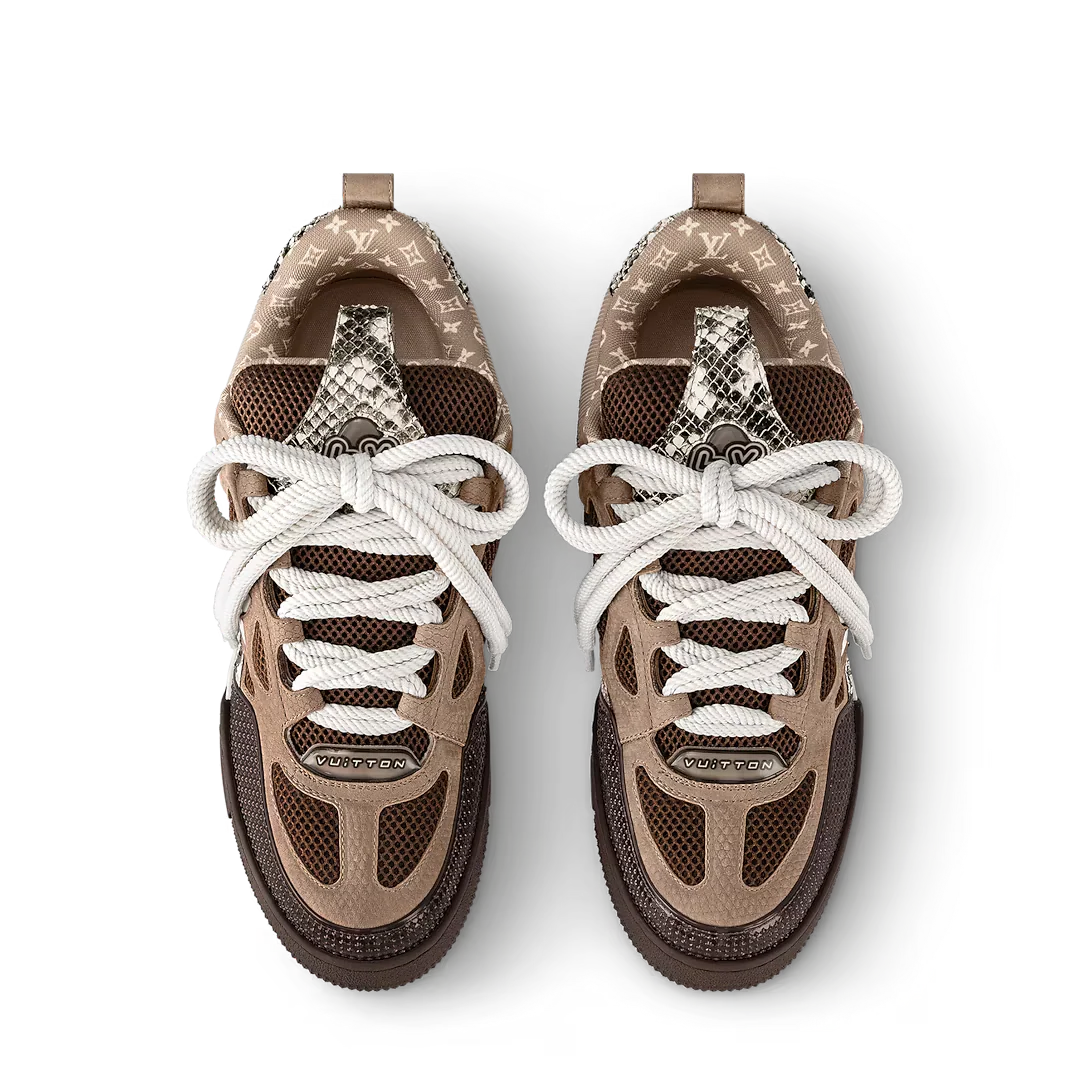 LV Skate Sneaker Brown
