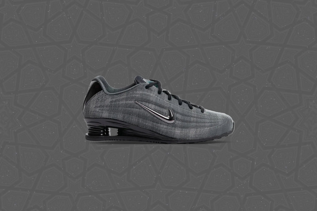 Nike x NAKED Copenhagen Womens Shox Z Metallic Hematite Black Wolf Grey