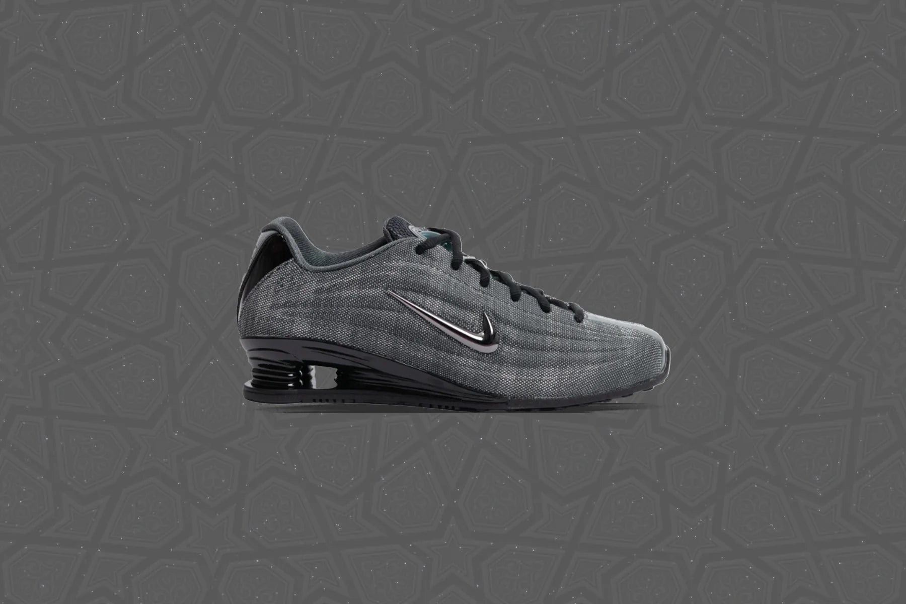 Nike x NAKED Copenhagen Womens Shox Z Metallic Hematite Black Wolf Grey