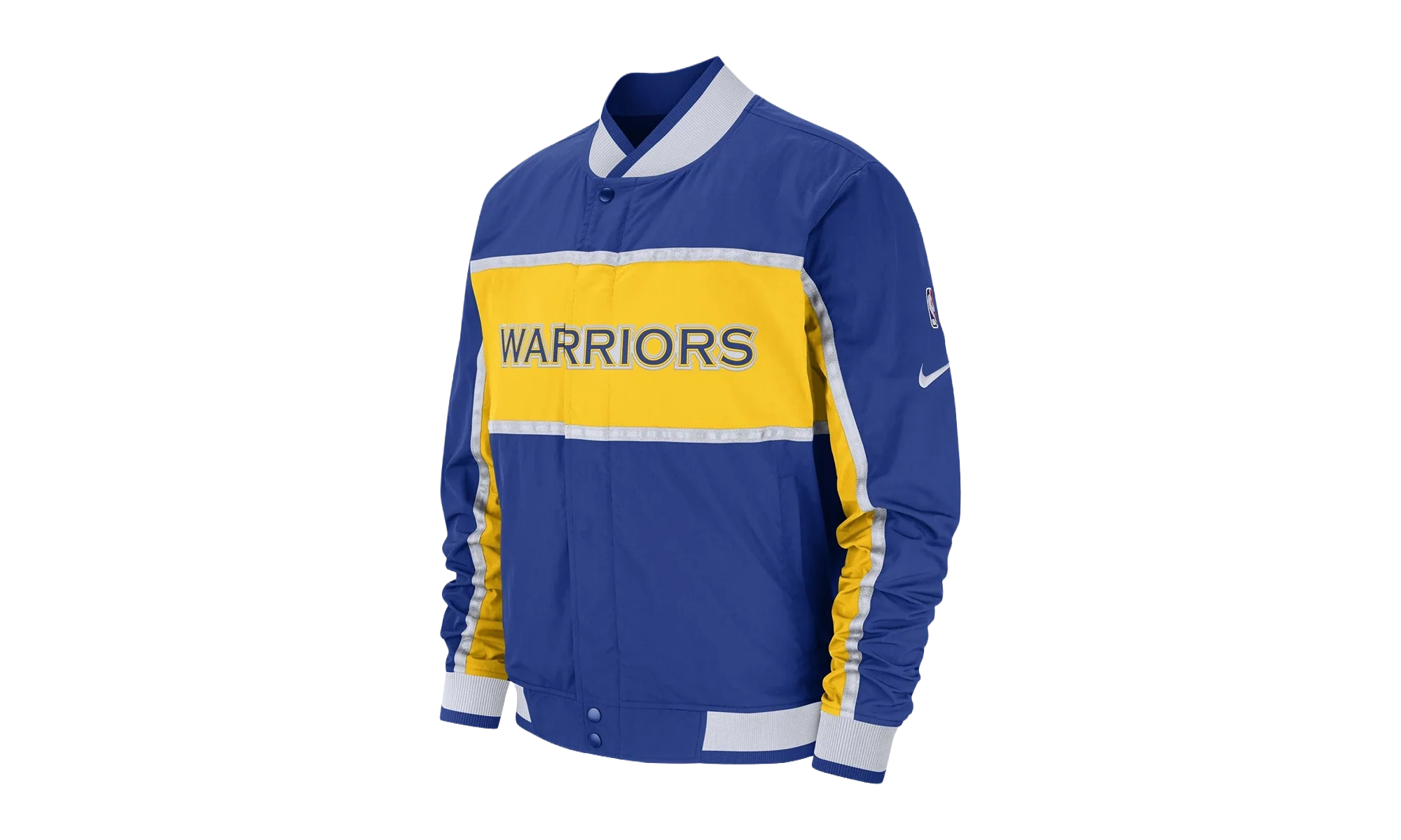 NBA Golden State Warriors Courtside Icon Jacket "Rush Blue" AJ9151 495