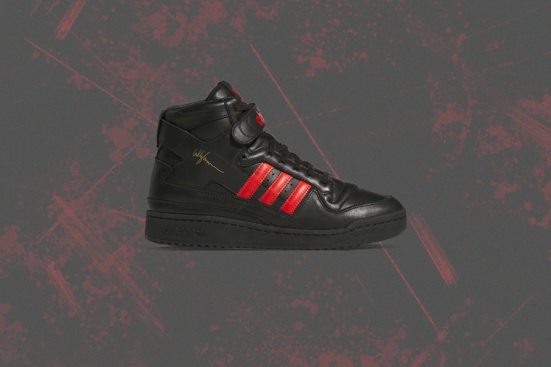 adidas Originals x Willy Chavarria Forum 84 Core Black Core Black Red