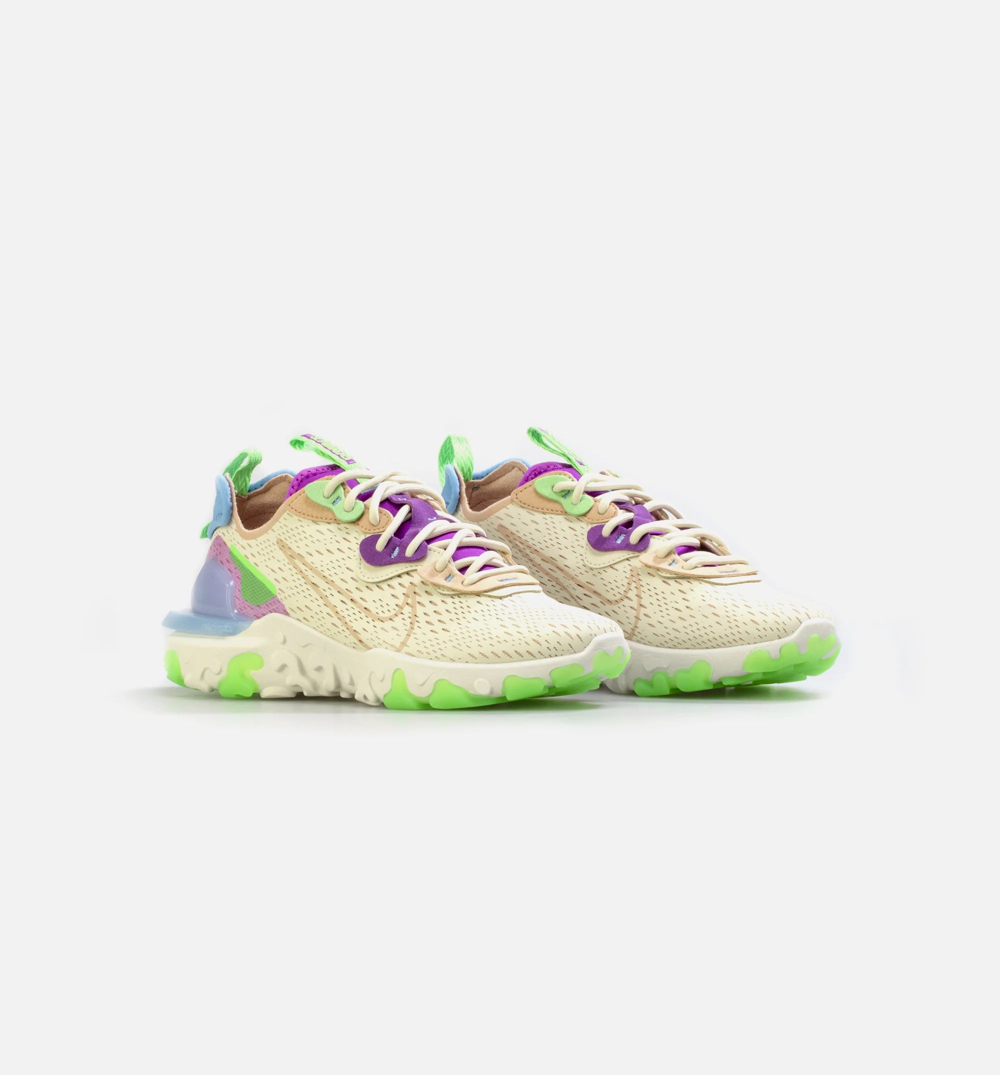 React VIsion Womens Lifestyle Shoe Tan Green