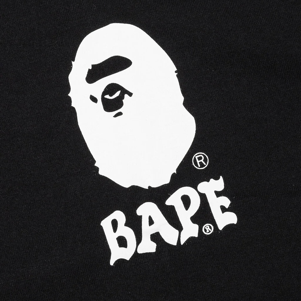 Japan Culture LetteRed Tee Black