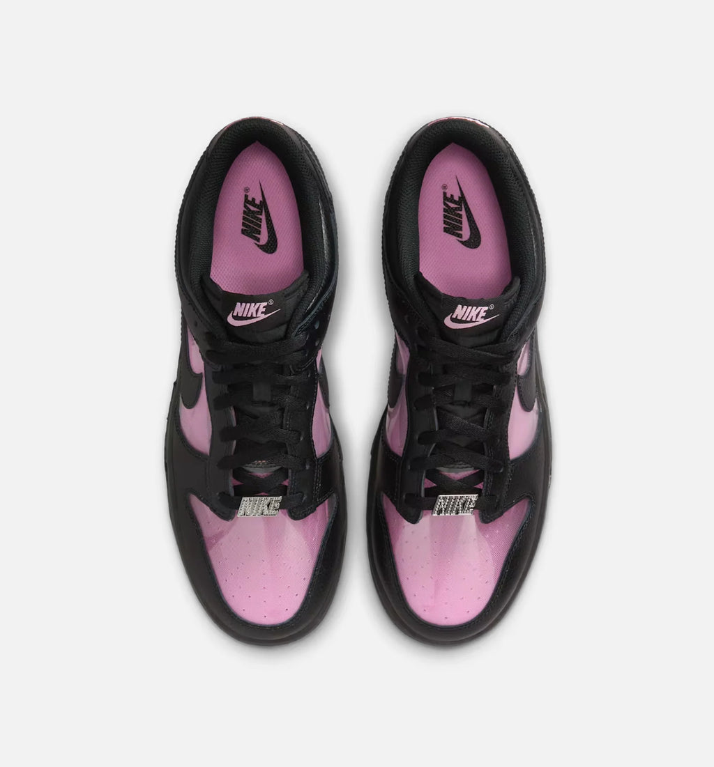 Dunk Low Retro Mens Lifestyle Shoe Silver Pink Black