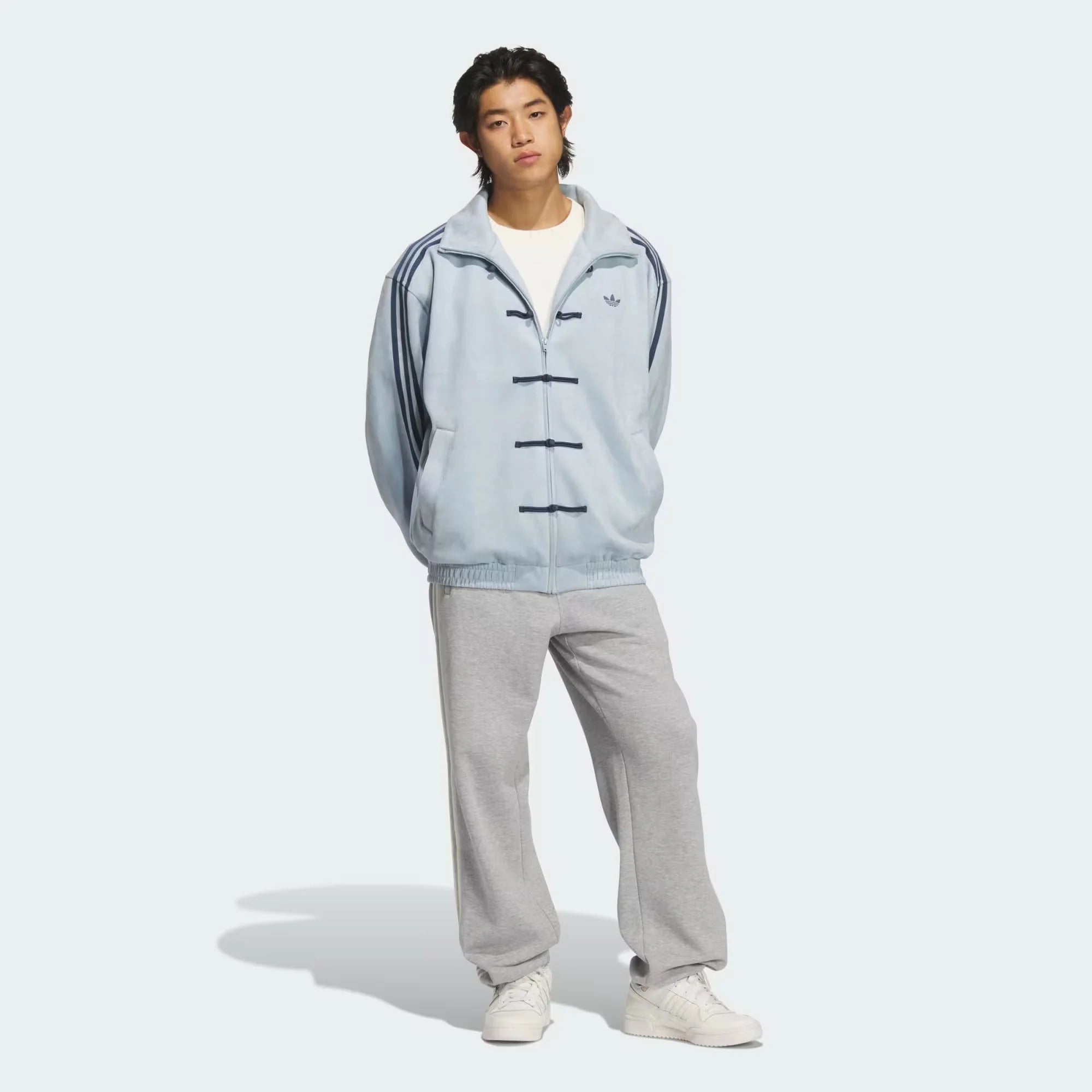 Adidas Chinese Jacket Blue