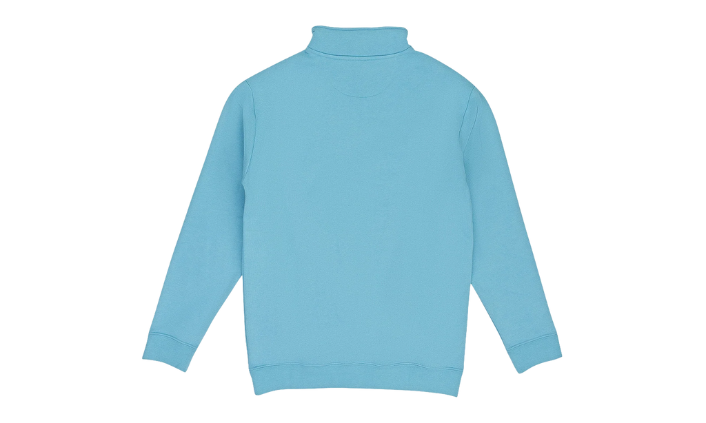 Quarter Zip Sweater "Baby Blue" SLR MTPS 0002